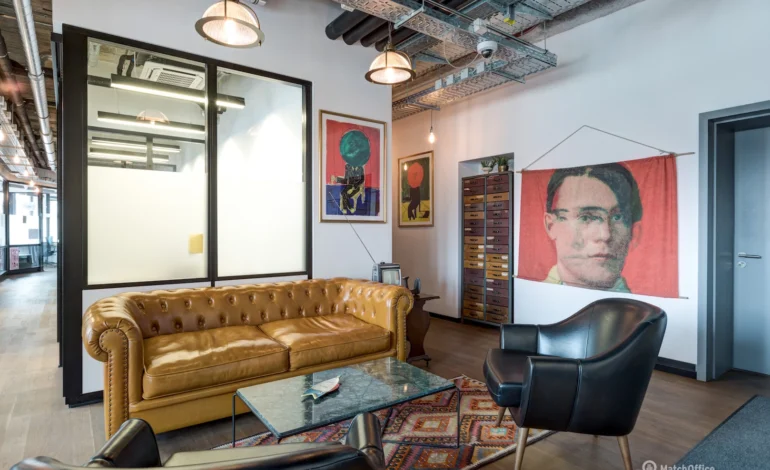 das Büro in Wien